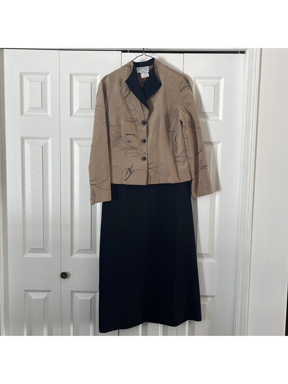 Leslie Belle Dress with Matching Jacket Size 12P❤️‍🔥❤️‍🔥